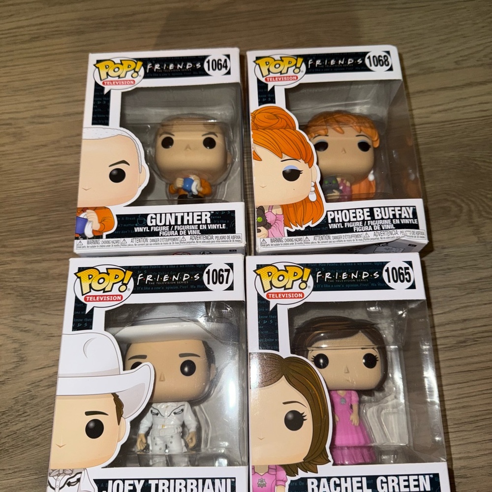 Funko Pop Friends‎ Vinyl Figures - Multicolor Set